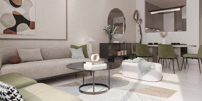 Stylish 1-bedroom apartment for sale in South Living image 3