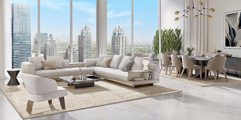 Luxurious studio apartment in LIV Marina, Dubai Marina image 2