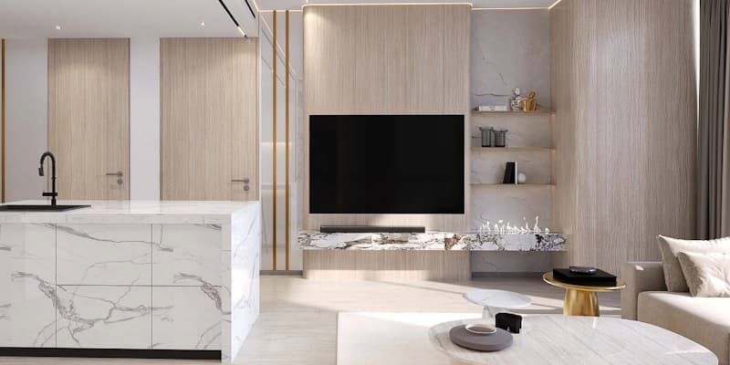 Stylish 1-bedroom apartment image 3